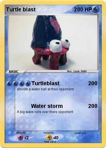 Pokemon Turtle blast