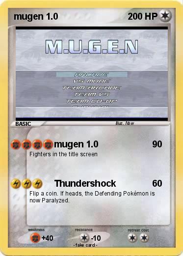 Pokemon mugen 1.0