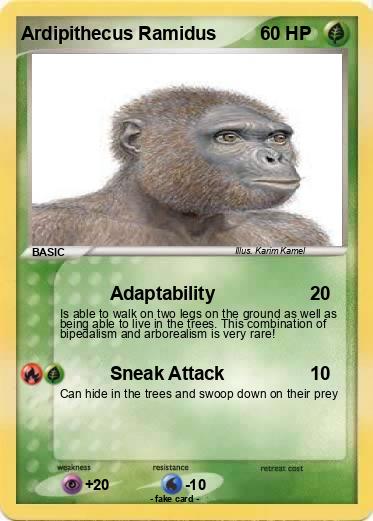 Pokemon Ardipithecus Ramidus
