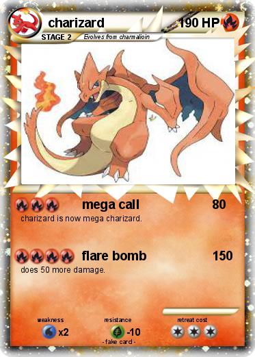 Pokemon charizard