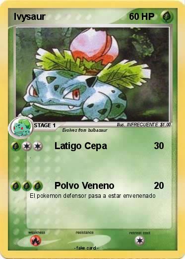 Pokemon Ivysaur