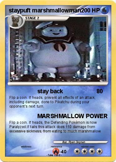 Pokemon staypuft marshmallowman