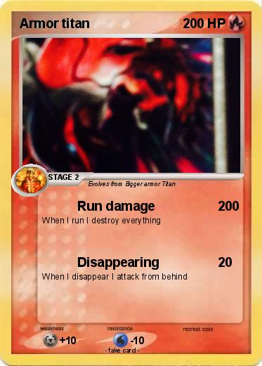 Pokemon Armor titan