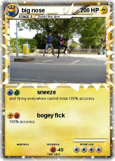 Pokemon big nose