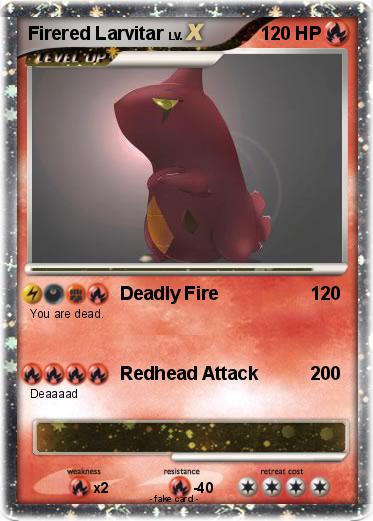 Pokemon Firered Larvitar