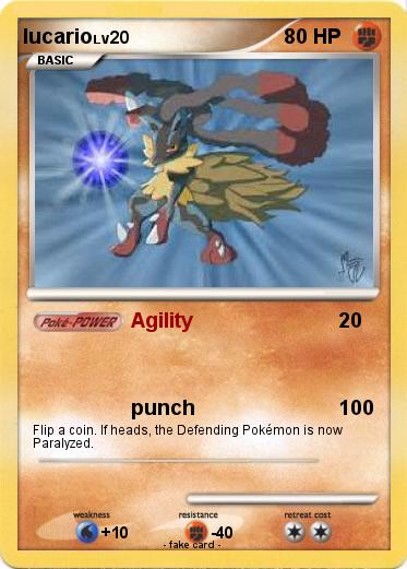Pokemon lucario