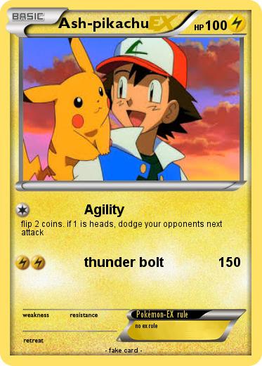 Pokemon Ash-pikachu