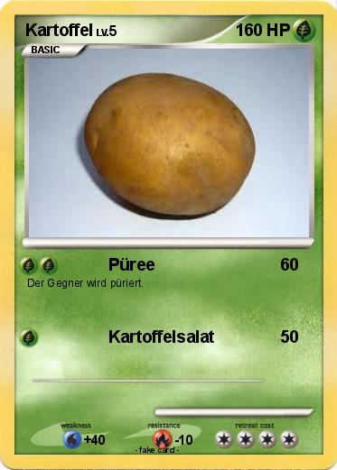 Pokemon Kartoffel