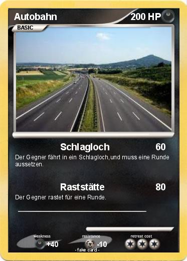 Pokemon Autobahn