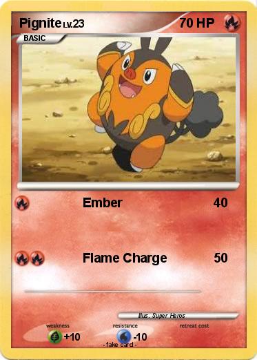 Pokemon Pignite