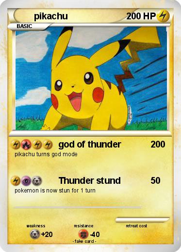 Pokemon pikachu