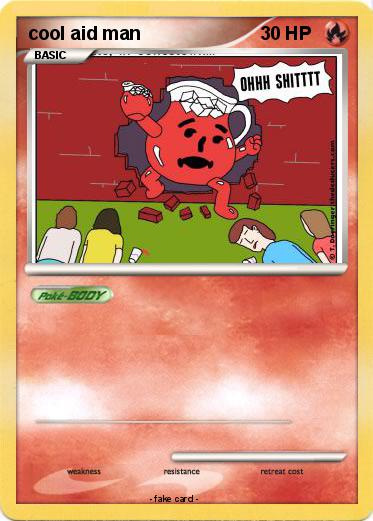 Pokemon cool aid man