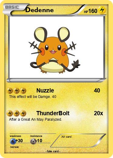 Pokemon Dedenne