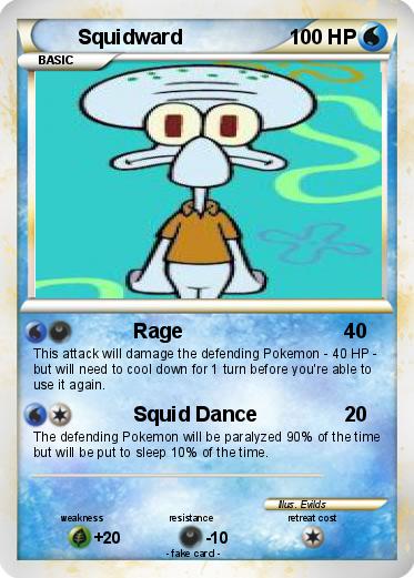 Pokemon Squidward