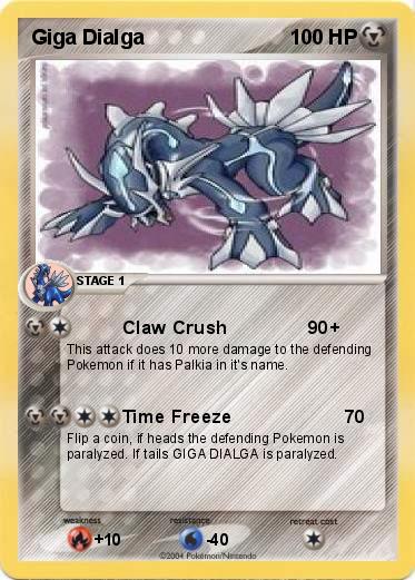 Pokemon Giga Dialga
