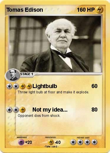 Pokemon Tomas Edison