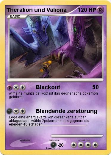 Pokemon Theralion und Valiona