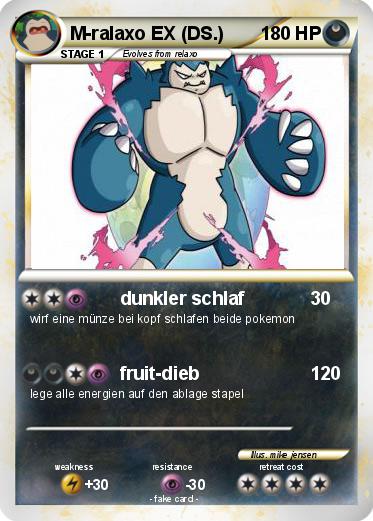 Pokemon M-ralaxo EX (DS.)