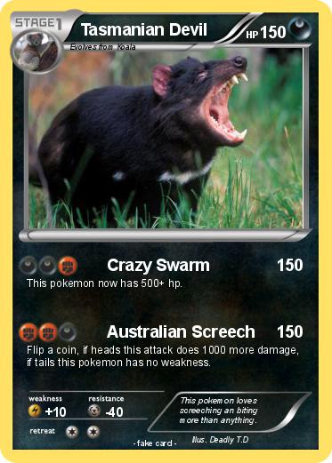 Pokemon Tasmanian Devil