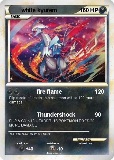 Pokemon white kyurem