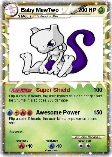 Pokemon Baby MewTwo