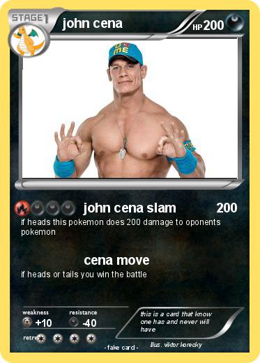 Pokemon john cena