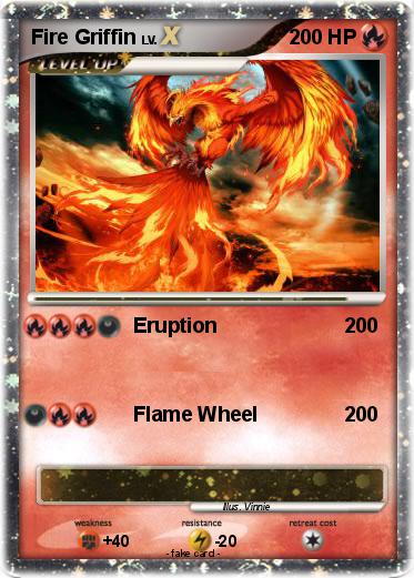Pokemon Fire Griffin