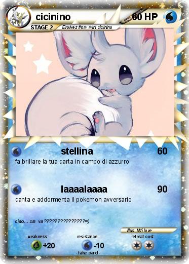 Pokemon cicinino