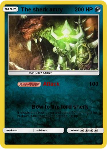 Pokemon The sherk amry