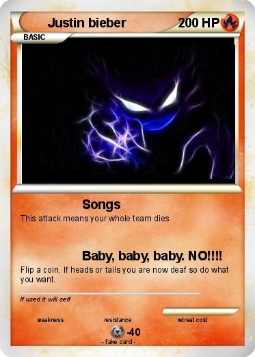 Pokemon Justin bieber