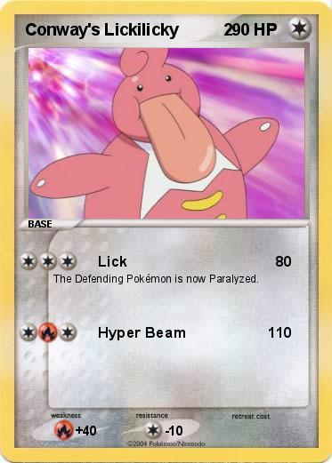 Pokemon Conway's Lickilicky          2