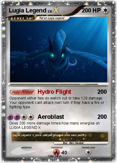 Pokemon Lugia Legend