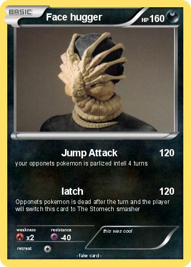 Pokemon Face hugger