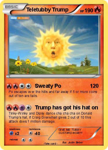 Pokemon Teletubby Trump Pokemon Teletubby Trump