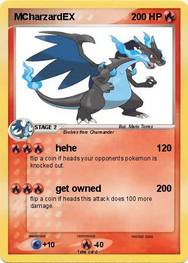 Pokemon MCharzardEX