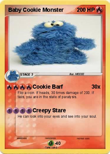 Pokemon Baby Cookie Monster