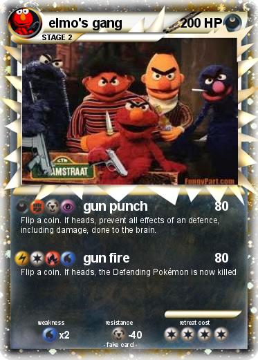 Pokemon elmo's gang