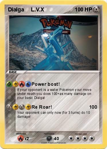 Pokemon Dialga     L.V.X