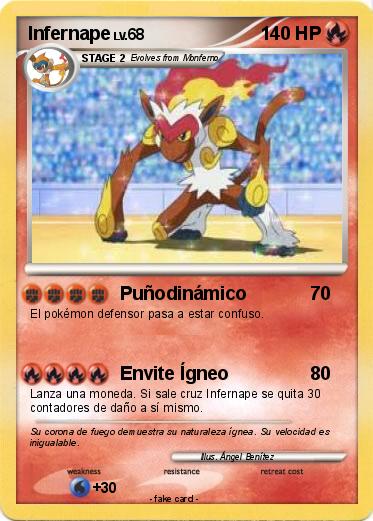Pokemon Infernape