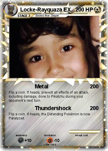 Pokemon Locke-Rayquaza EX