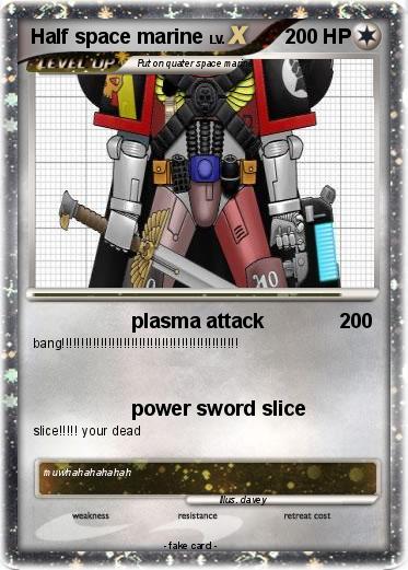 Pokemon Half space marine