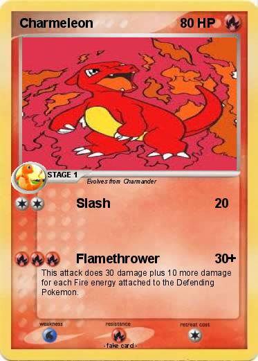 Pokemon Charmeleon