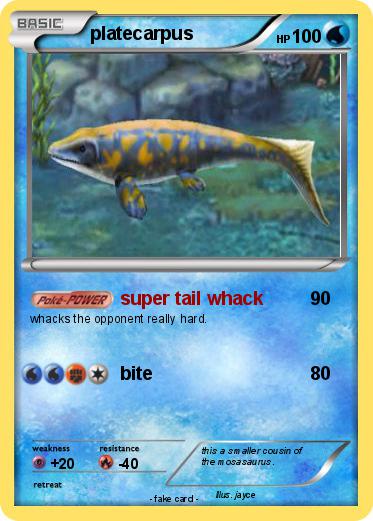 Pokemon platecarpus