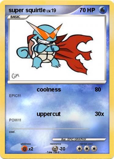 Pokemon super squirtle