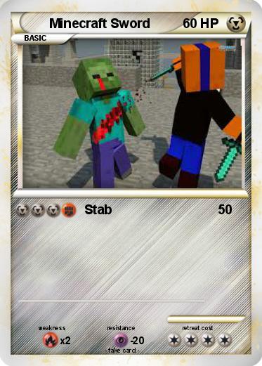 Pokemon Minecraft Sword