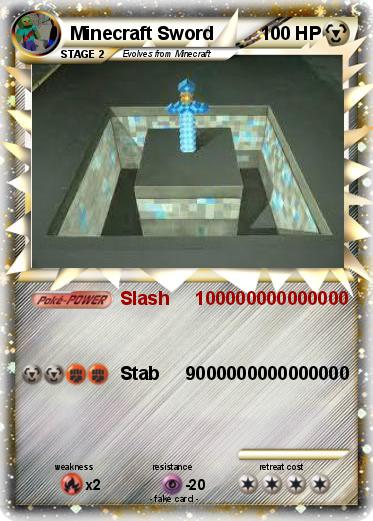 Pokemon Minecraft Sword