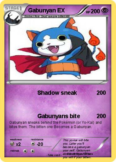 Pokemon Gabunyan EX