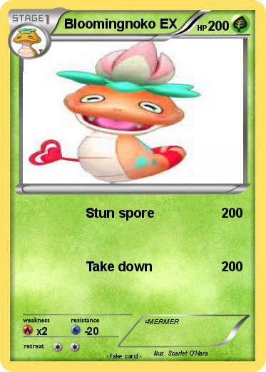 Pokemon Bloomingnoko EX