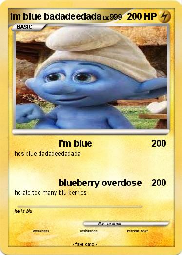 Pokemon im blue badadeedada