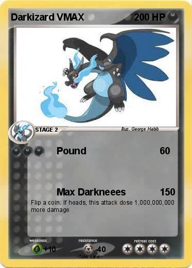 Pokemon Darkizard VMAX